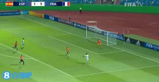 U17世界杯1/4决赛：法国6-1西班牙 巴西2-0意大利