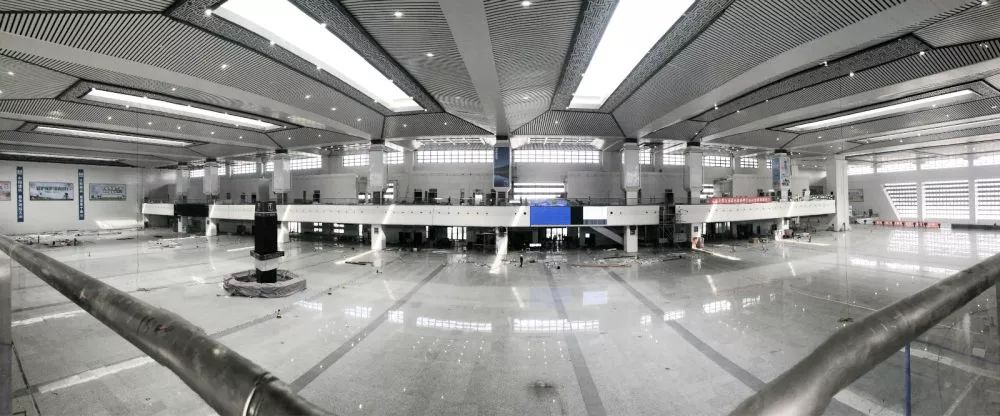 阜阳西站多角度内景图来啦！