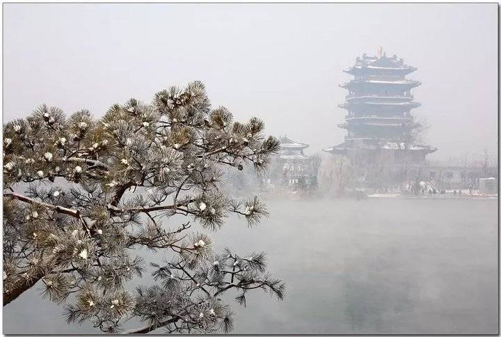 这就是山东｜济南，冬天里的一幅水墨丹青