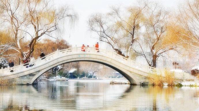 这就是山东｜济南，冬天里的一幅水墨丹青