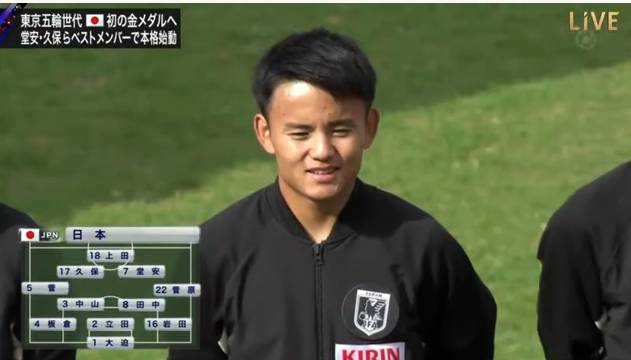 世界杯直播cctv5日本对哥伦比亚（日本国奥0-2不敌哥伦比亚，久保建英：要重新审视现实）