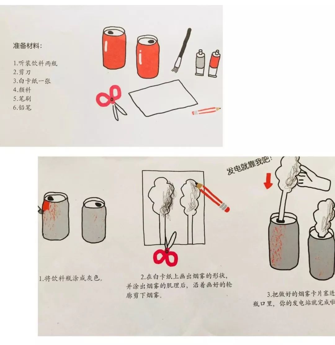 我用牛奶盒、易拉罐、吸管......给叮当建了座城市