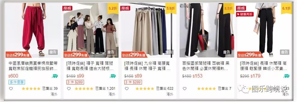 跨境電商選品丨女裝10大爆款分析