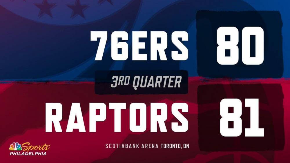 恩比德伤愈回归首发出战猛龙（西亚卡姆25+7 范弗里特24+8 恩比德11投全失 猛龙险胜76人）