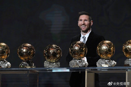 官方梅西荣获2019年金球奖（梅西第六次荣膺金球奖）