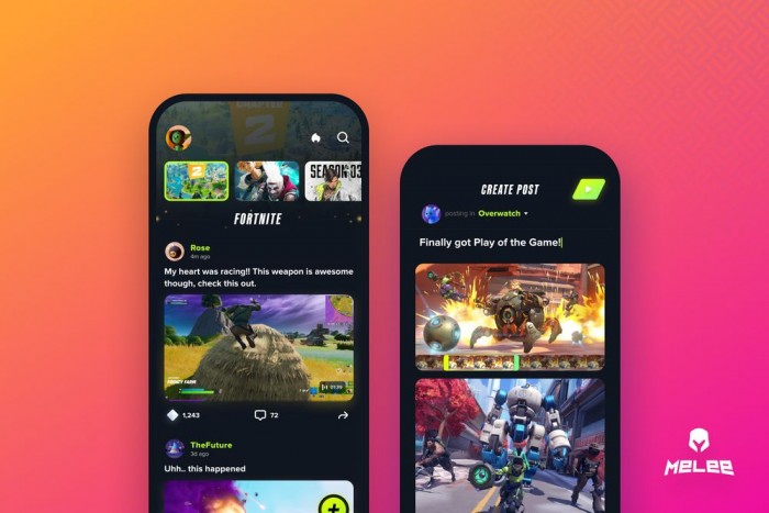 「图」Imgur推出游戏社区应用Melee：网罗游戏资讯 了解主播最新动态