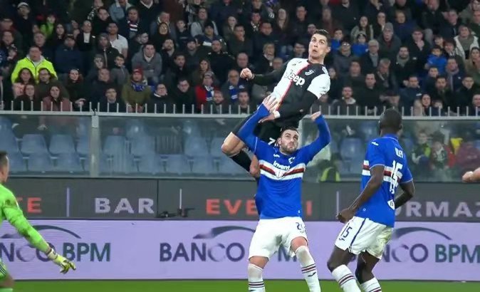 欧冠C罗头球破门无力救主（体坛联播｜C罗恐怖弹跳头球破门，武磊发文“降级也不回国”）-华海博客