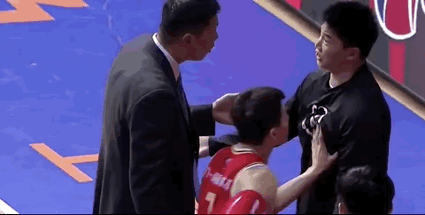 中国球员骂人(当场顶撞王治郅，八一队长赛后道歉)
