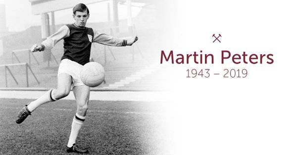 1966年世界杯英格兰10号球员（哀悼，英格兰1966年世界杯冠军成员马丁-彼德斯离世）