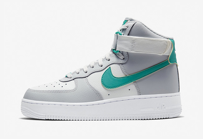 好看的高帮板鞋耐克（久违的高帮版本！好看又百搭 Nike AF1 Hi 迎来清爽新品登场）-华海博客