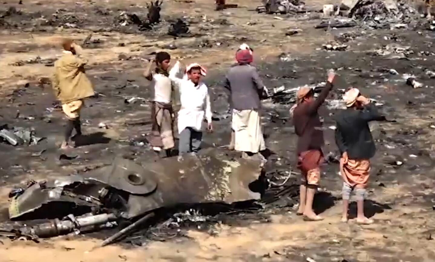 沙特狂风战斗机在也门被击落 遭导弹猎杀全程曝光