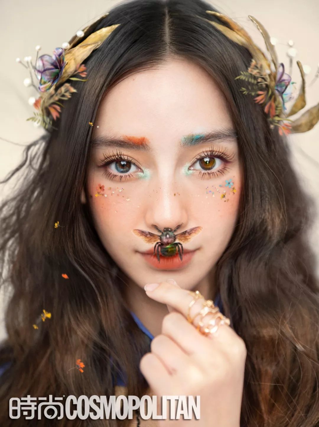 儿时的杨颖很乖,最叛逆的想法就是把学校的午餐钱省下来去玩跳舞机.