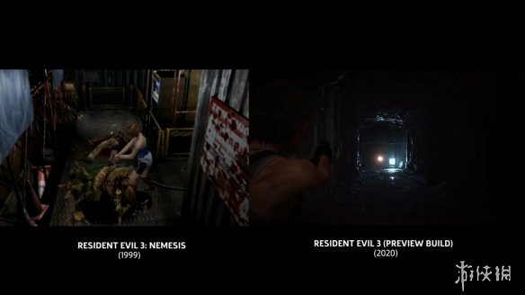 《生化危机3：重制版》和原版对比视频：彻底颠覆