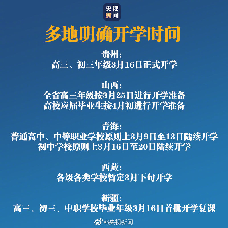 各地开学时间,各地开学时间最新消息2022