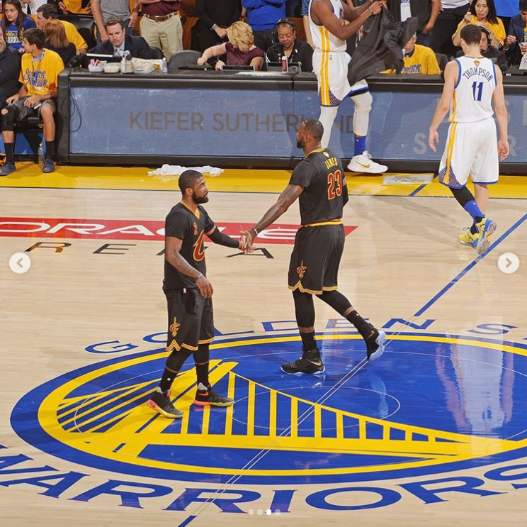 2016年nba总决赛g5全场回放（NBA官方回顾2016年总决赛G5：詹姆斯、欧文合砍82分）