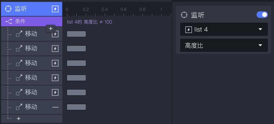 ProtoPie教程：列表长滑实现删除