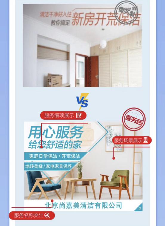 58同城“头图设计”效果显著为商家开启线上推广第一步