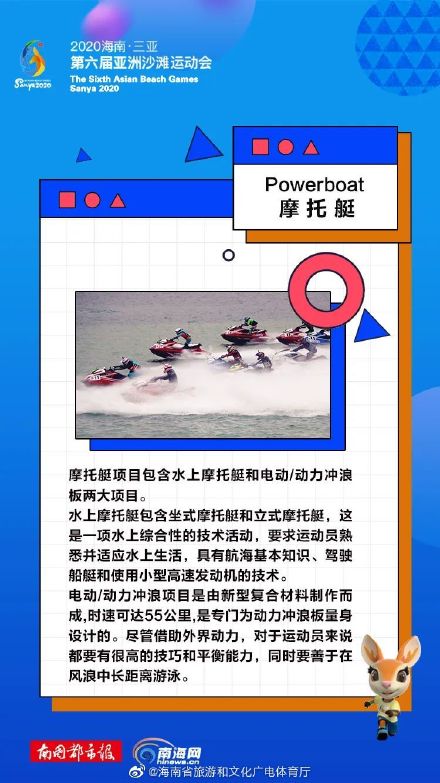 亚洲沙滩运动会(亚沙会有哪些参赛项目？这些海报带你“涨姿势”)