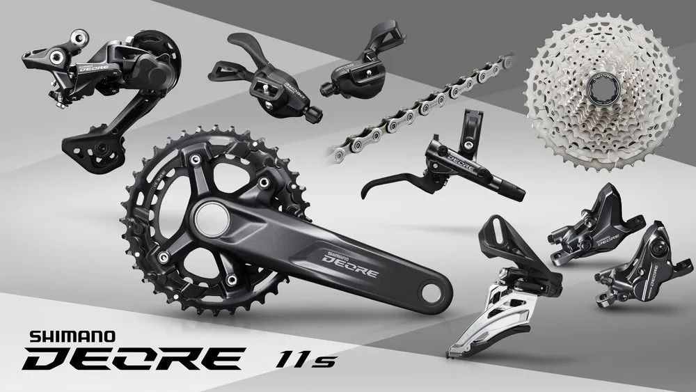 最平民山地变速套件 SHIMANO DEORE推出12速