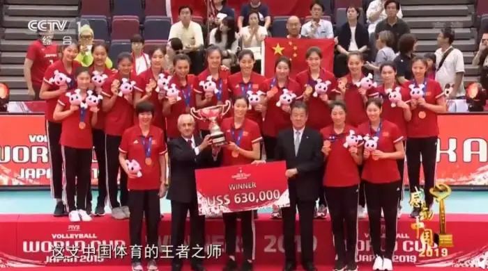 2019女排世界杯视角(中国女排喊出5个字秒上热搜，网友回她们4个字)