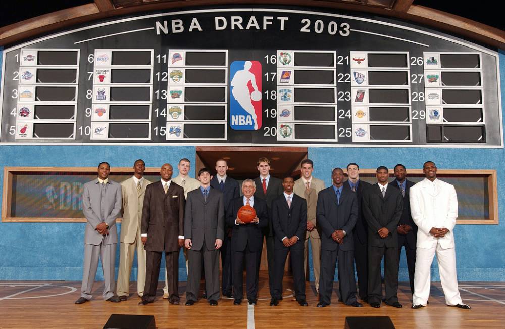 「NBA老照片」白金一代！2003年NBA选秀