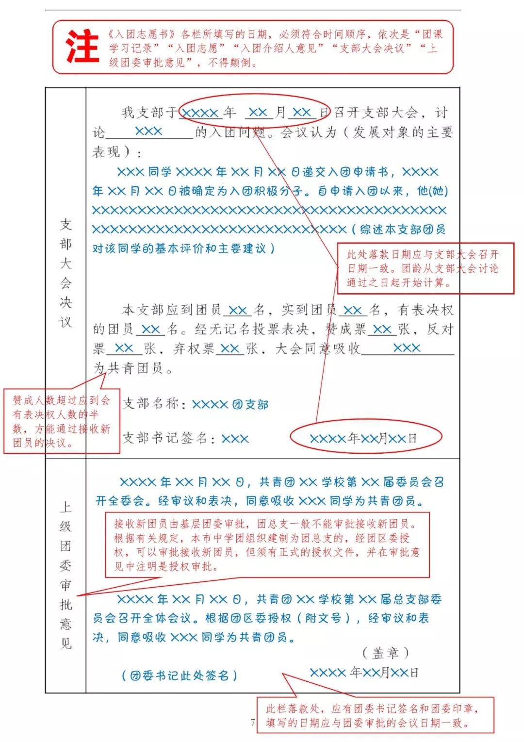 团团小课堂|入团志愿书，你知道如何规范填写吗？