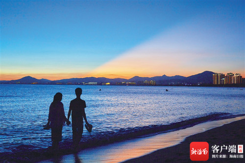 月夜三亚，看那一抹温柔色
