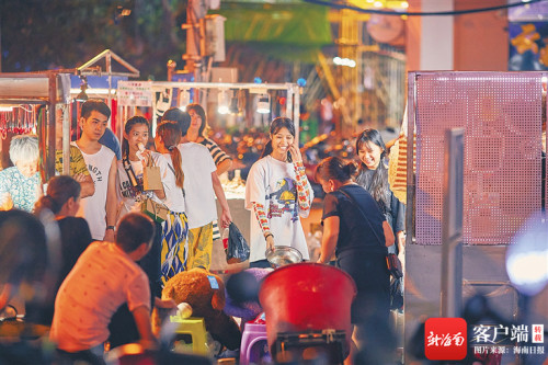 月夜三亚，看那一抹温柔色