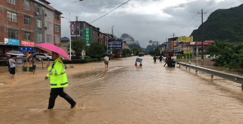 最新路况！暴雨致桂林部分道路中断