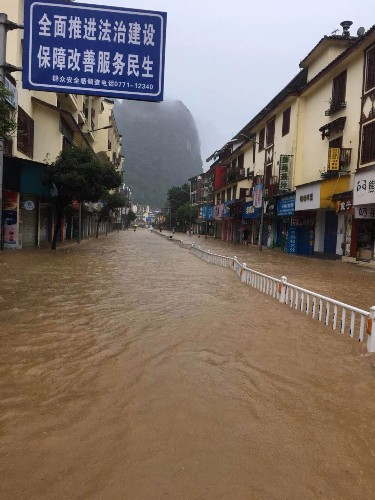 最新路况！暴雨致桂林部分道路中断