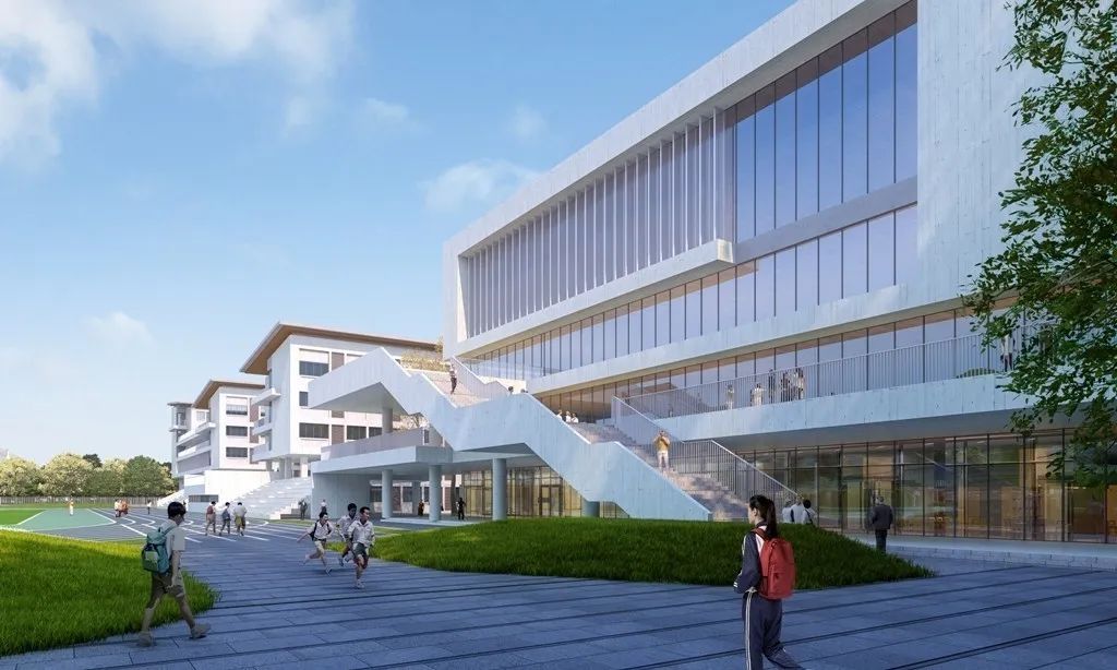 宿舍透视图宿舍效果图运动场透视图给大家附上吴县中学景山校区招生的