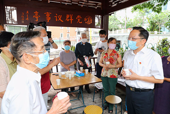 福建省厦门市思明区探索“近邻”模式 深化城市基层党建成效