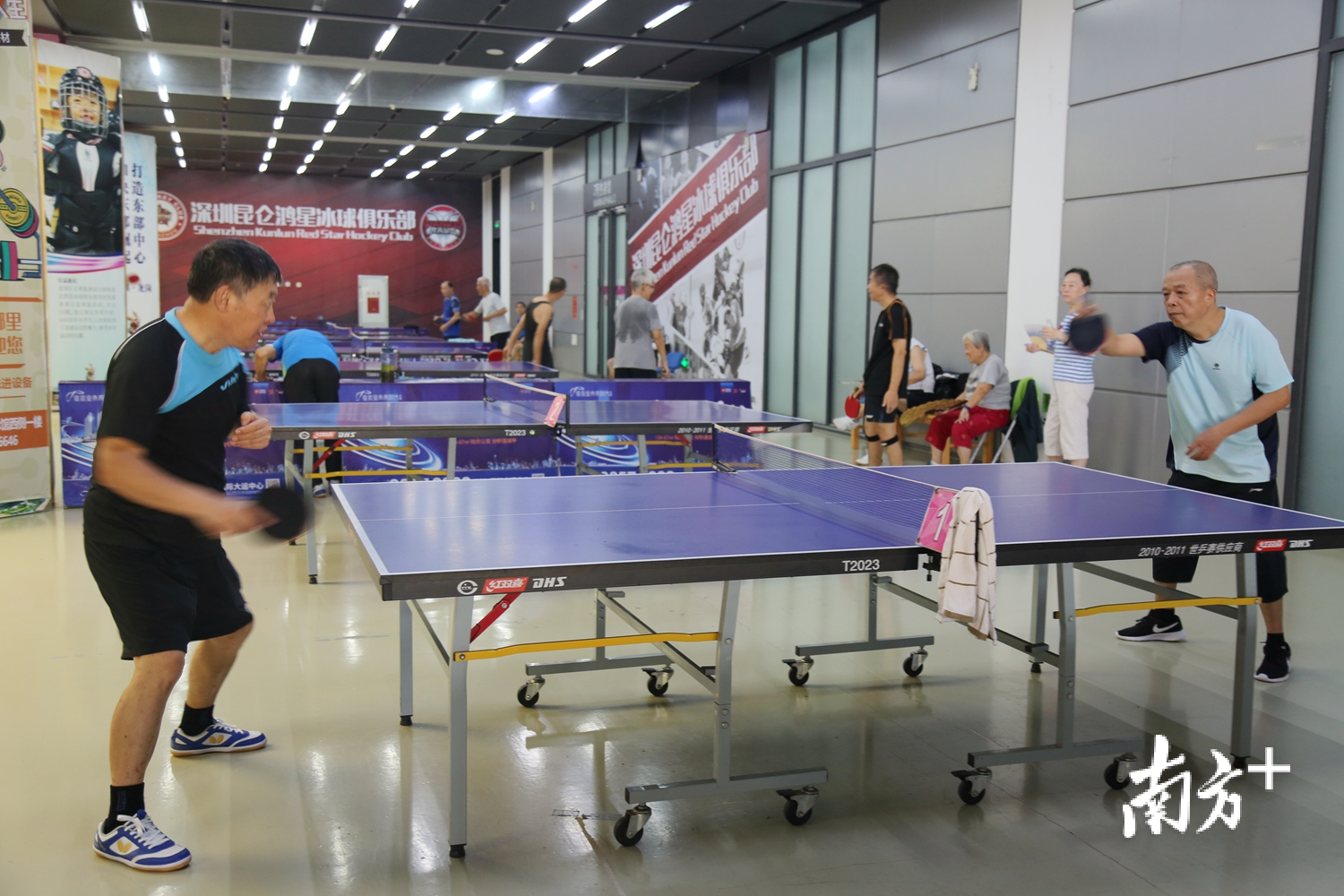 深圳哪里可以免费打乒乓球(龙岗大运中心五大场地全年分时段免费开放)
