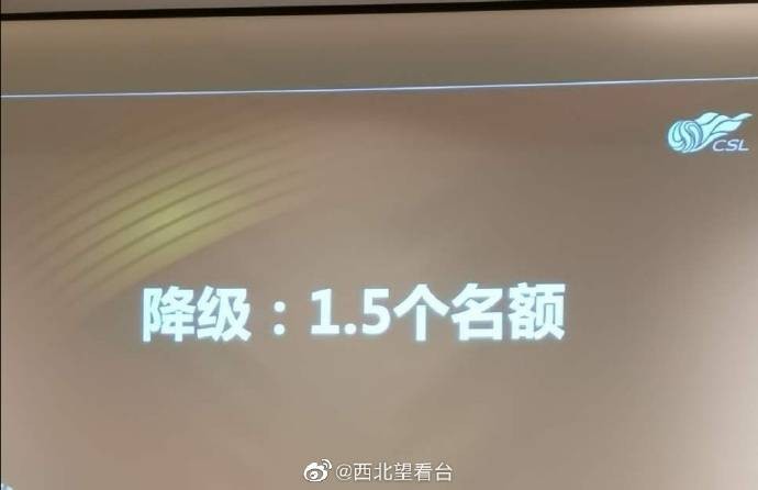 中超降级队是什么(国内媒体：中超降级名额为1.5个，分区相较此前无变化)