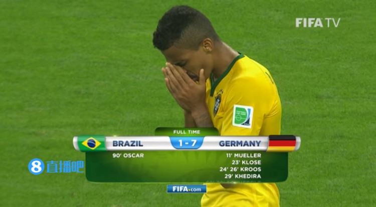巴西对德国(小猪谈德国7-1巴西：没想到会出现这结果 只是在尊重足球运动)