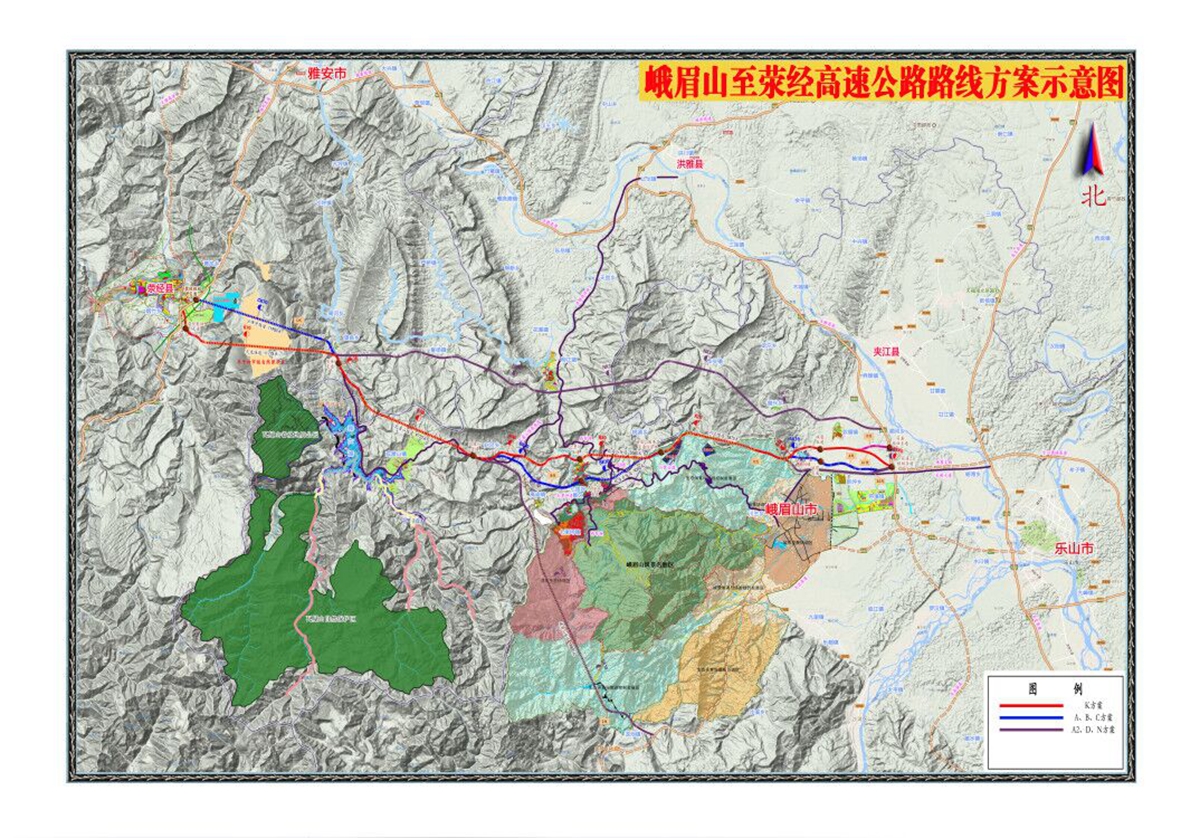 京昆高速公路地图 京昆高速全程地图