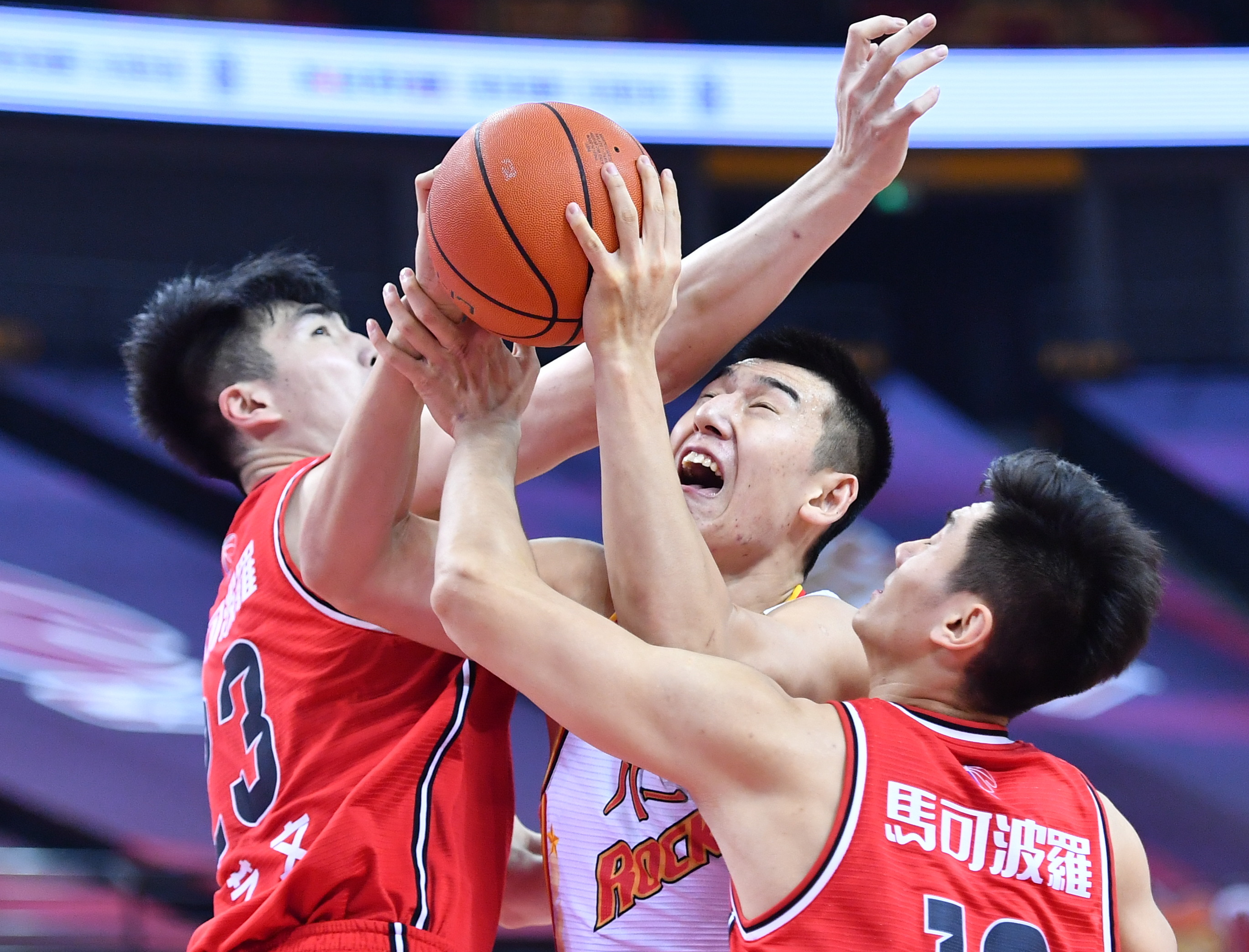 篮球——CBA复赛第二阶段：八一南昌对阵深圳马可波罗