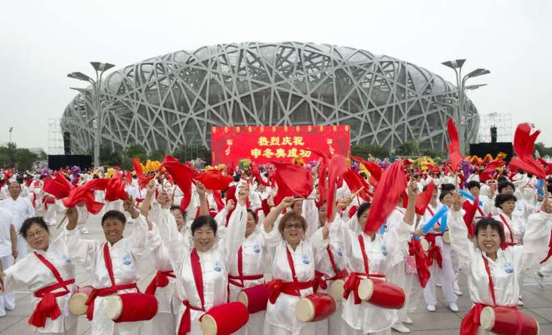 08奥运会大脚印经过了哪些地方(中国奥林匹克“大脚印”向前迈进)