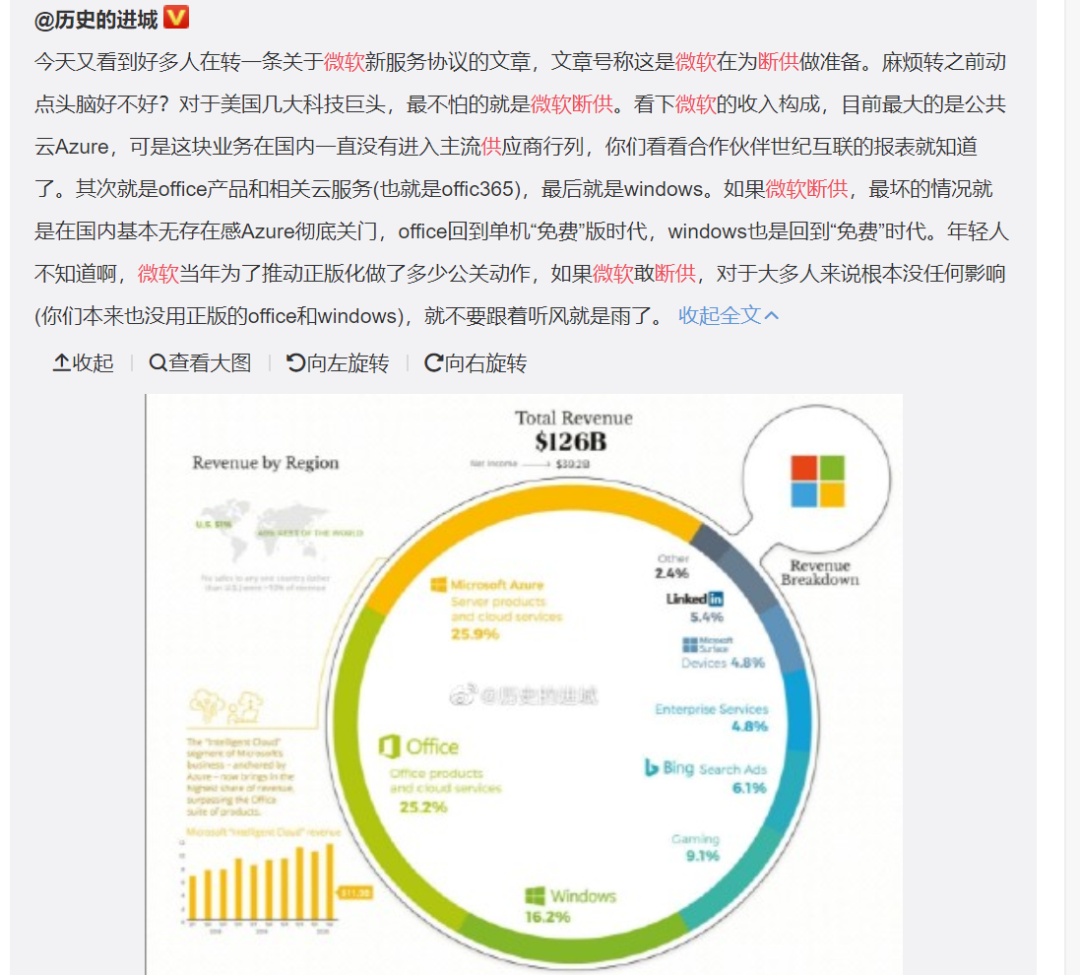 微软更新协议"断供中国"？真相竟是…