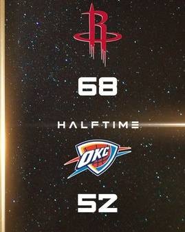 NBA雷霆vs火箭季后赛(哈登37 11 威少缺阵 保罗准三双 火箭胜雷霆取季后赛开门红)