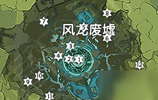 《原神》风龙废墟风神瞳在哪里 风龙废墟风神瞳位置分享