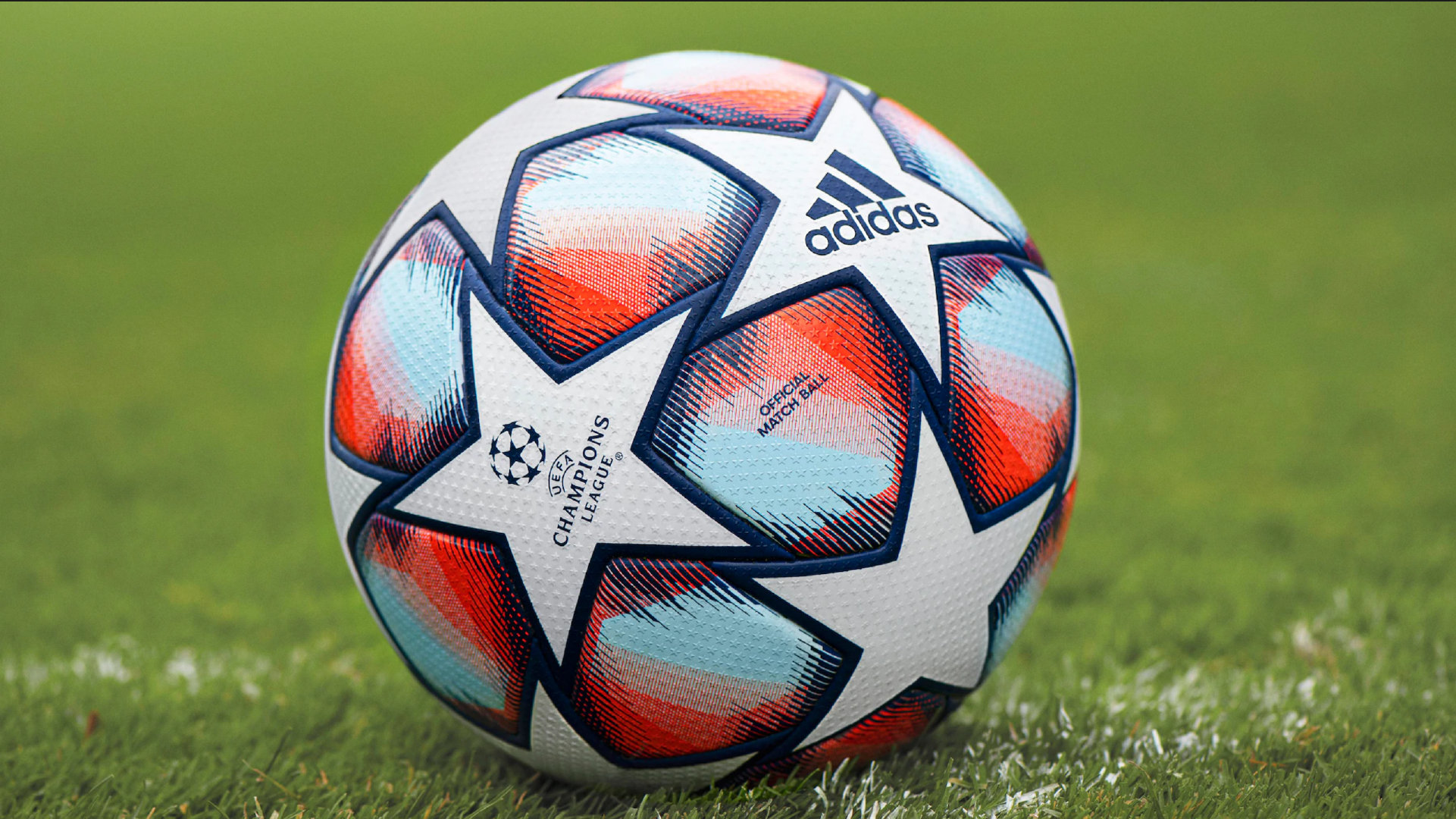 2020-21赛季欧冠小组赛用球发布：红蓝撞色炫彩夺目