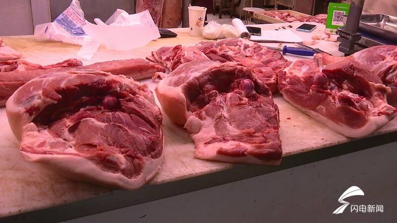 38秒丨双节过后德州猪肉价格走低，腿骨价格降至12元/斤