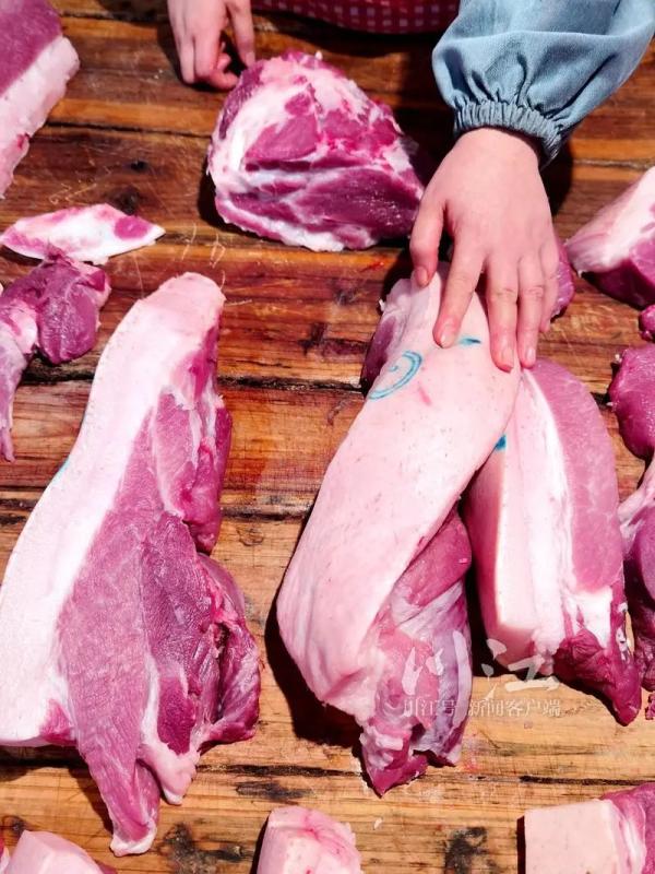 泸州猪肉价格降了，平均每斤跌3-5块
