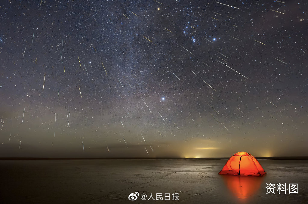 2021流星雨地点图片