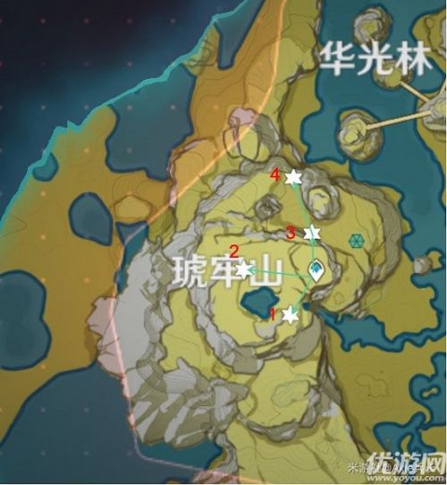 原神石珀怎么采集？原神石珀分布位置坐标大全