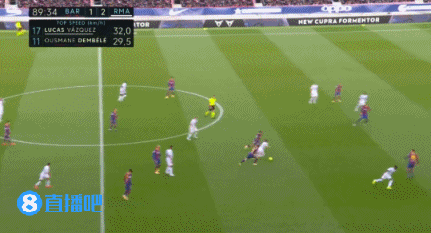 巴萨vs皇马比赛（西甲-拉莫斯造点后命中巴尔韦德法蒂破门 巴萨主场1-3皇马）