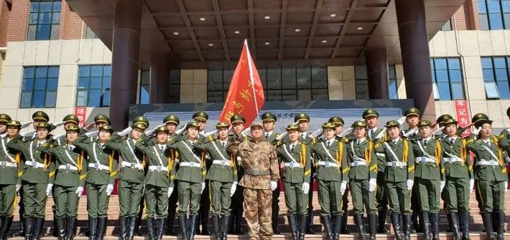 霸气超燃！山东力明科技职业学院新生军训成果汇报