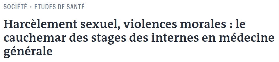 噩梦！巴黎索邦大学医学院2名学生揭露真实实习生活