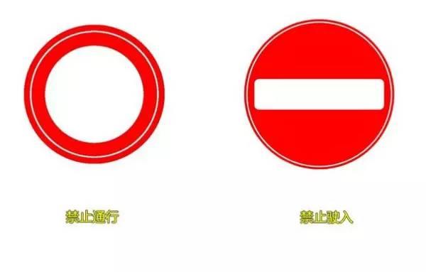这些容易“混淆”的交通标志，你能分辨清楚吗？